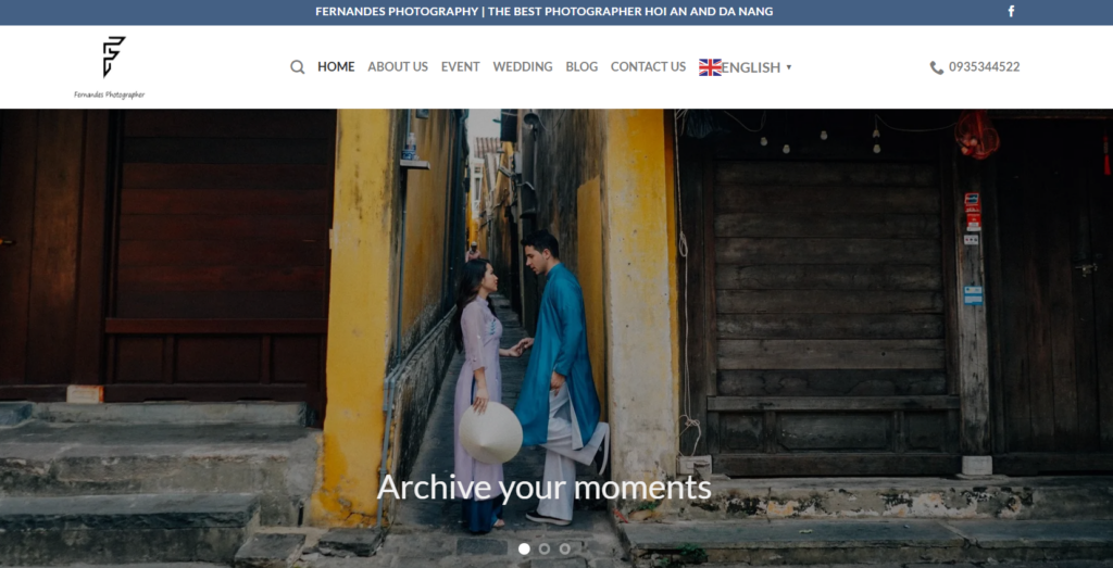 fernandes photography homepage