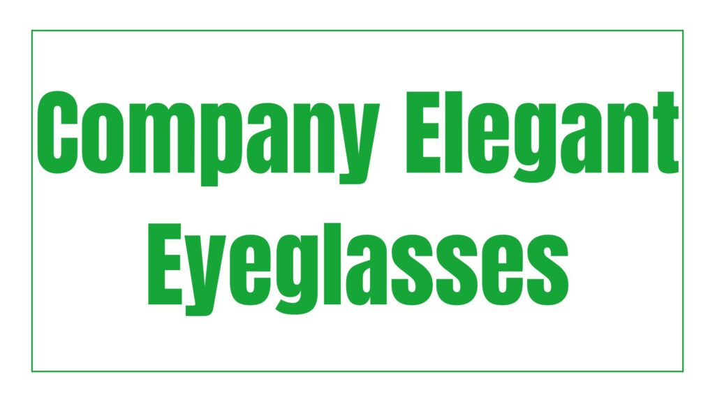company-elegant-eyeglasses-logo
